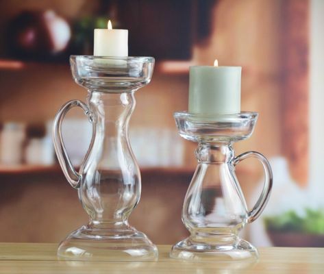 کیفیت New Design Hand Blown Decorative Glass Vase With Handle کارخانه