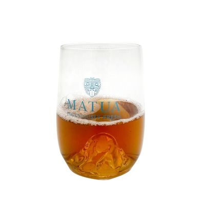 کیفیت 14 Oz Whiskey Glasses With Creative Ice Montain Bottom کارخانه