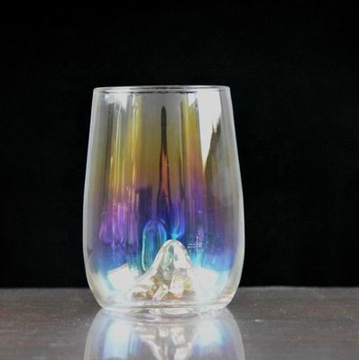 کیفیت 14 Oz Whiskey Glasses With Creative Ice Montain Bottom کارخانه