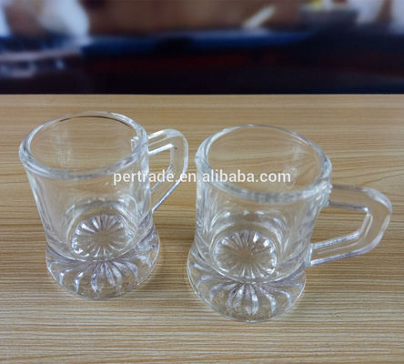 کیفیت Customize Unique Shot Glasses , Mini Shot Glasses With Embossed Bottom کارخانه