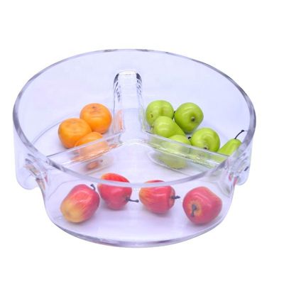 کیفیت Handmade Glass Fruit Plate کارخانه