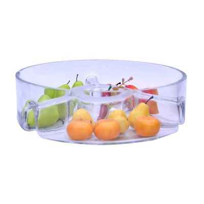 کیفیت Handmade Glass Fruit Plate کارخانه