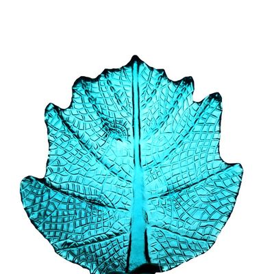 کیفیت Maple Leaf Unique Decorative Charger Plates For Snack کارخانه