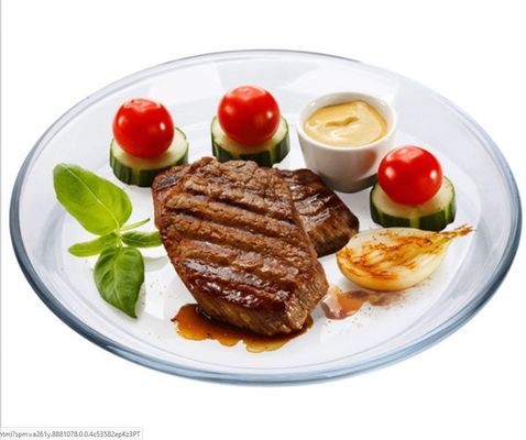 کیفیت Heat Resistant Borosilicate Round Charger Plates For Micwave کارخانه