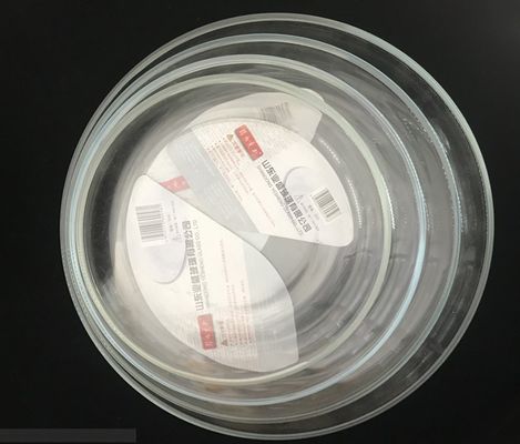 کیفیت Heat Resistant Borosilicate Round Charger Plates For Micwave کارخانه