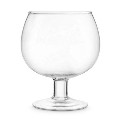 کیفیت Handblown Giant Crystal Cocktail Glasses With Logo Decal کارخانه