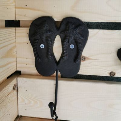 کیفیت Home Decoration Wrought Iron Coat Hooks Cast Iron Crafts کارخانه