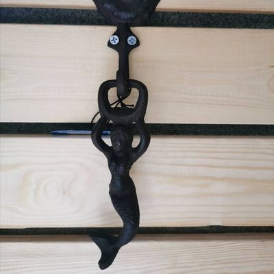 کیفیت Customized Mermaid Cast Iron Wine Bottle Opener For Bar کارخانه