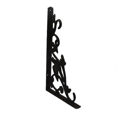 کیفیت Vintage Classic Pattern Cast Iron Shelf Bracket For Shop کارخانه