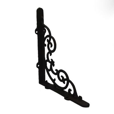 کیفیت Vintage Classic Pattern Cast Iron Shelf Bracket For Shop کارخانه