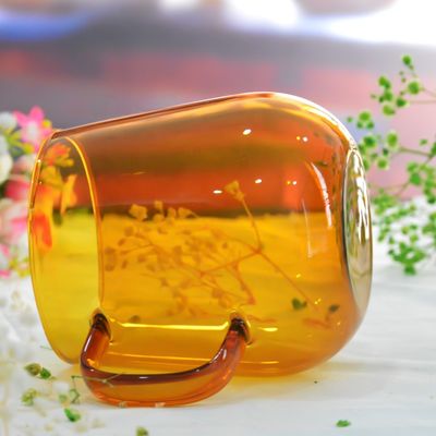 کیفیت Colored High Borosilicate Tumbler Drinking Glasses کارخانه