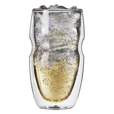 کیفیت Personalize Borosilicate Double Wall Tumbler Drinking Glasses کارخانه