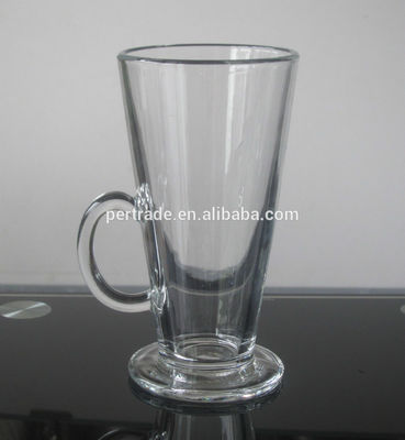 کیفیت Irish Style Machine Made Crystal Whisky Tumblers With Handle کارخانه