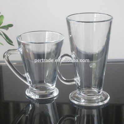 کیفیت Irish Style Machine Made Crystal Whisky Tumblers With Handle کارخانه