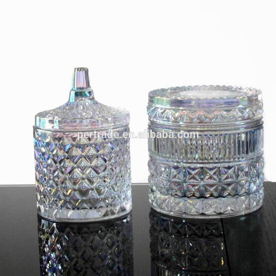 کیفیت Glass Storage Jars With Lid For Wax کارخانه