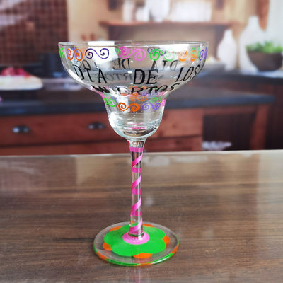 کیفیت Halloween Margarita Glass 12Oz Crystal Cocktail Glasses کارخانه