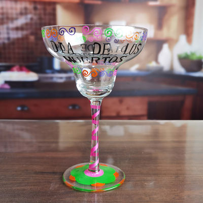 کیفیت Halloween Margarita Glass 12Oz Crystal Cocktail Glasses کارخانه