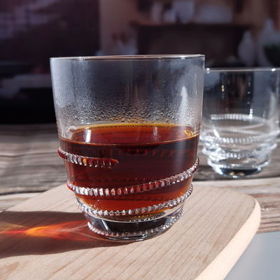 کیفیت Creative Hemp Rope Winding Tumbler Drinking Glasses Lead Free کارخانه